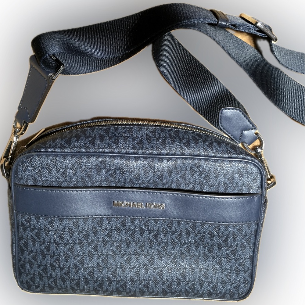 Michael Kors Jet Set PVC Crossbody Shoulder Handbag